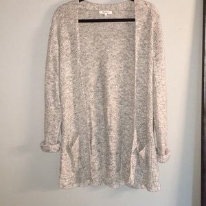 Madewell Heather Gray Cardigan